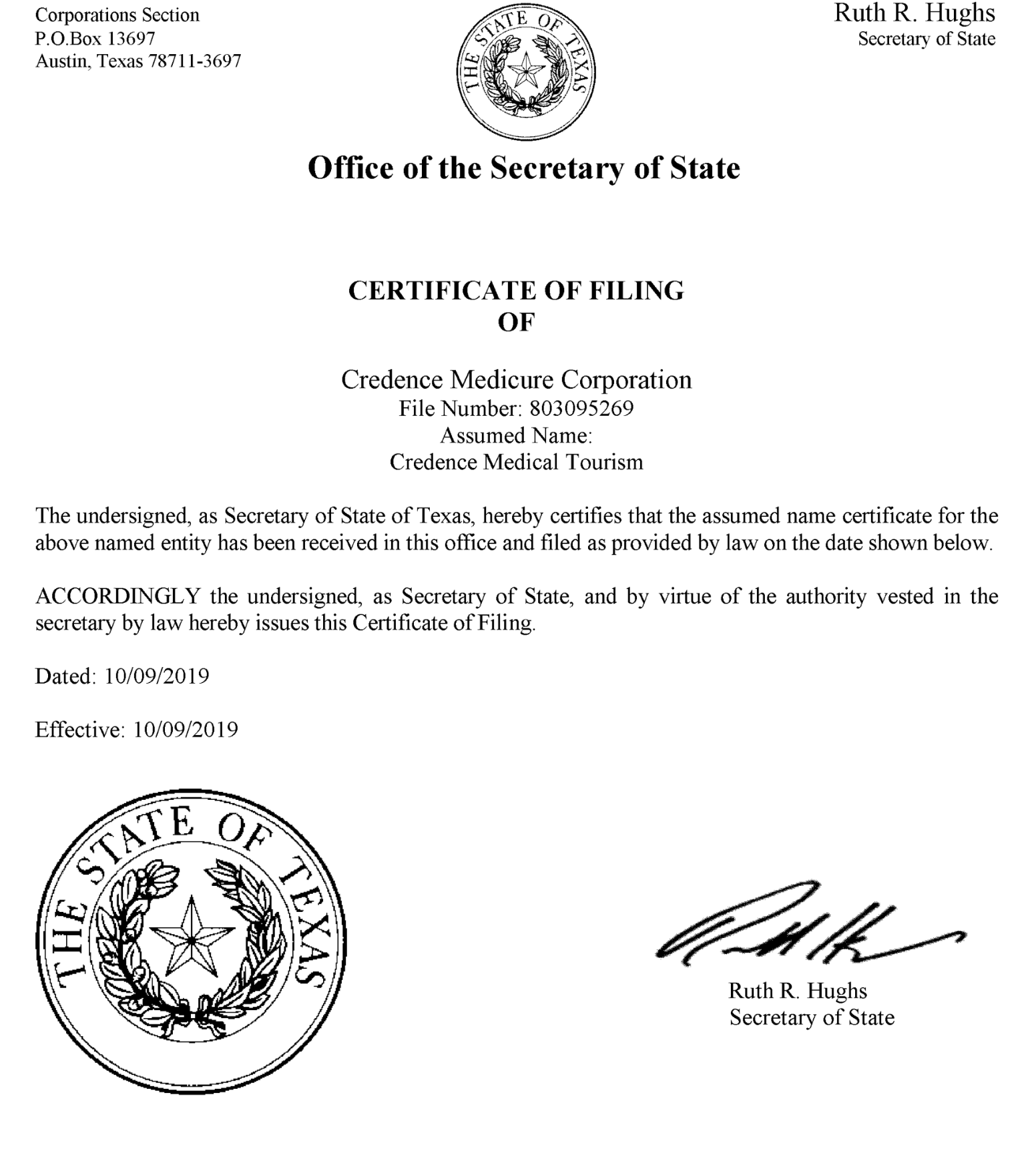 Credence Medical Tourism