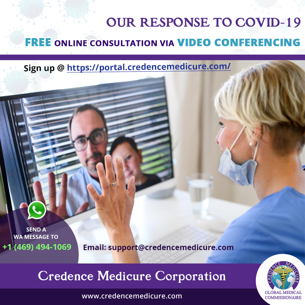Credence Medicure Launches Free Online Medical Consultation